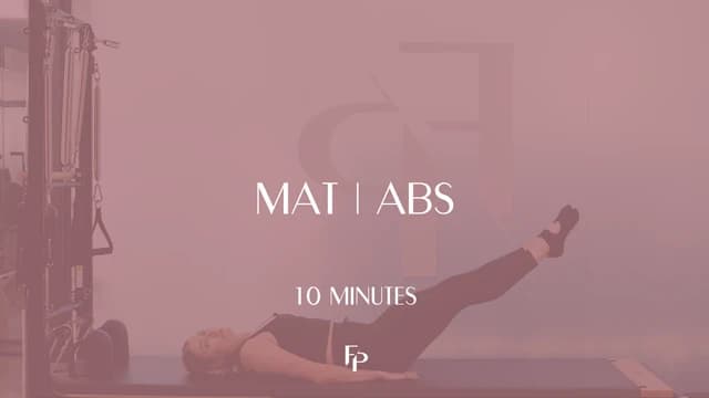 Preview of 10 Min Mat | Abs