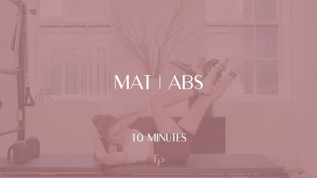 Preview of 10 Min Mat | Abs - No Props