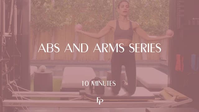 Preview of 10 Min Mat | Abs and Arms Series