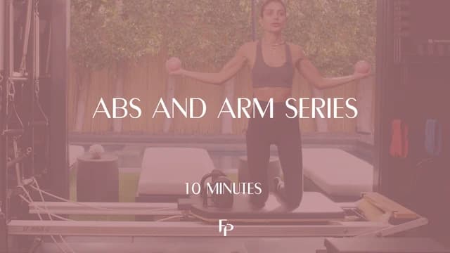 Preview of 10 Min Mat | Abs and Arms Series