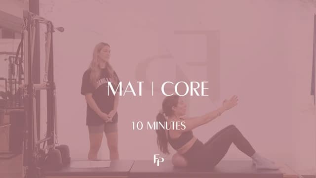 Preview of 10 Min Mat | Core