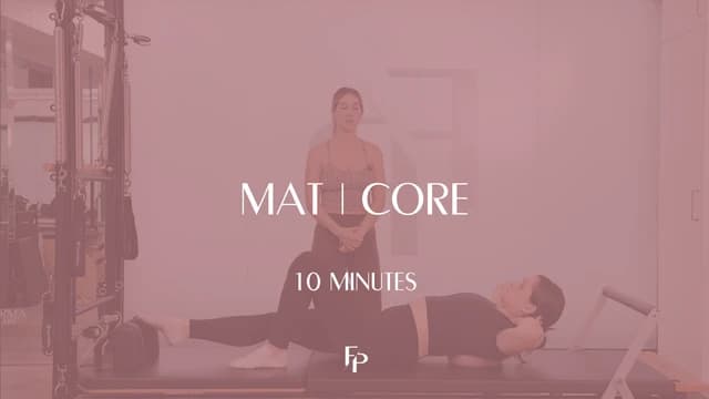 Preview of 10 Min Mat | Core