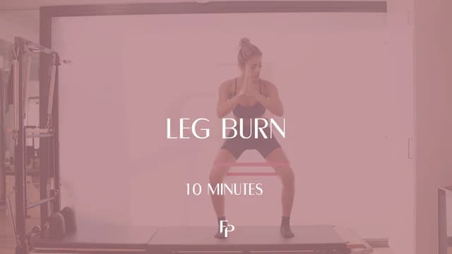 Preview of 10 Min Mat | Leg Burn