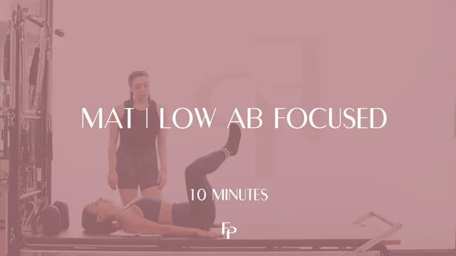 Preview of 10 Min Mat | Low Ab focused