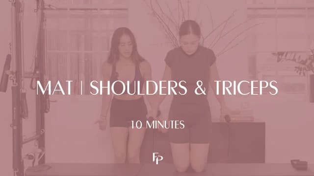Preview of 10 Min Mat | Shoulders and Triceps