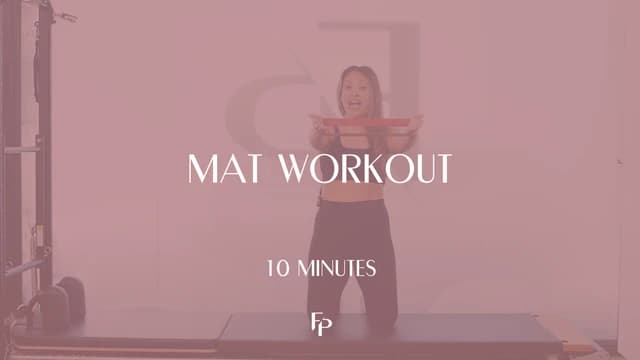 Preview of 10 Min Mat | Upper Body Resistance Band Workout