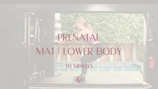 Preview of 10 Min Prenatal | Lower Body