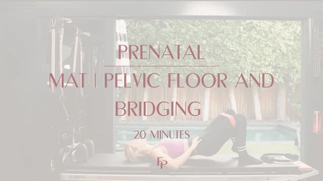 Preview of 10 Min Prenatal | Pelvic Floor and Bridging