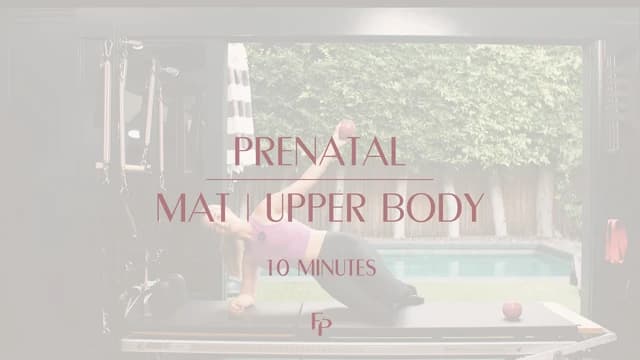 Preview of 10 Min Prenatal | Upper Body