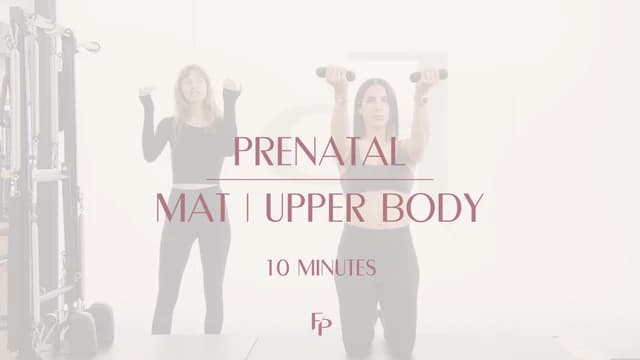 Preview of 10 Min Prenatal | Upper Body