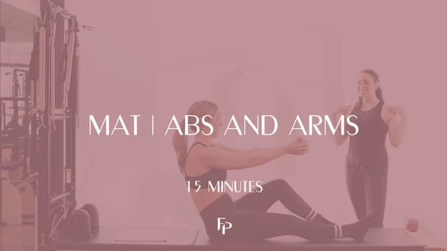 Preview of 15 Min Mat | Abs and Arms