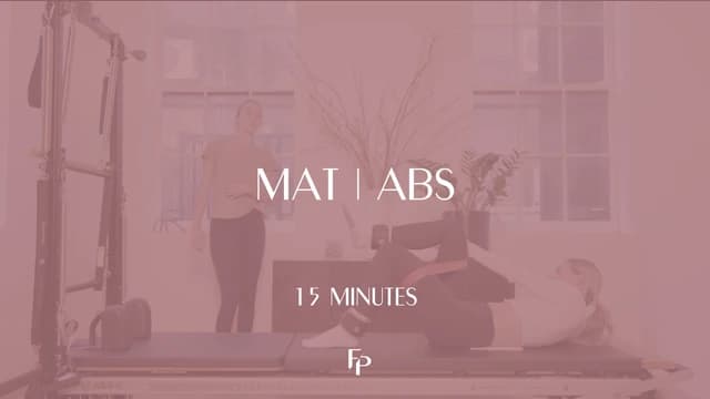 Preview of 15 Min Mat | Abs | Resistance Band & Ankle Weights