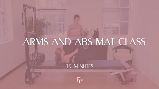 Preview of 15 Min Mat | Arms and Abs