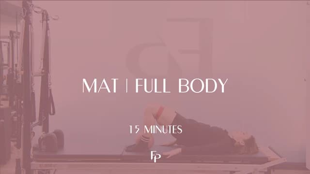 Preview of 15 Min Mat | Full Body