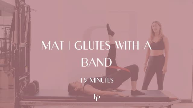 Preview of 15 Min Mat | Glutes with a Band