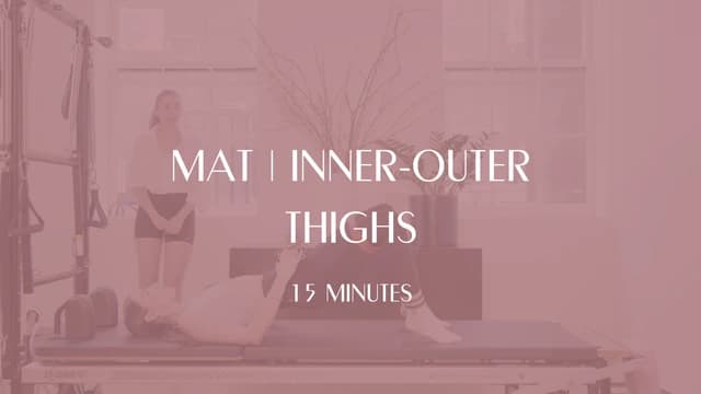 Preview of 15 Min Mat | Inner-Outer Thighs | Resistance Band & Ankle Weights