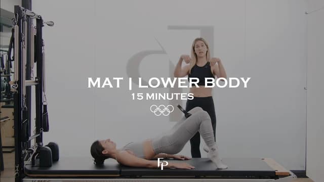 Preview of 15 Min Mat | Lower Body | 08.01