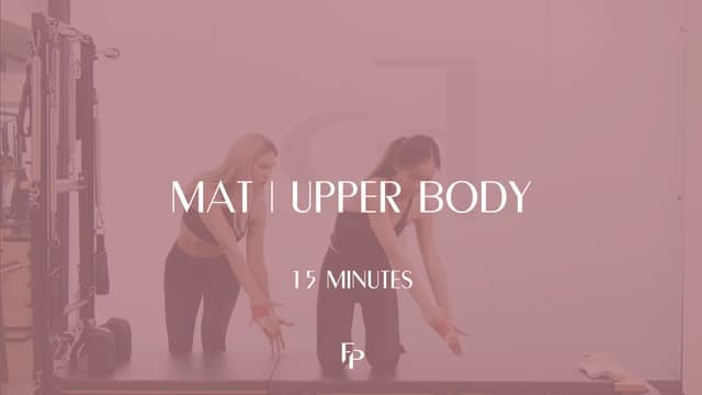 Preview of 15 Min Mat | Upper Body