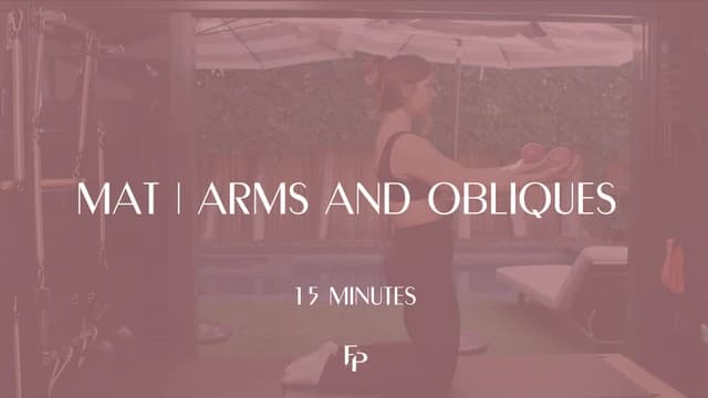 Preview of 15 min Mat | Arms and Obliques