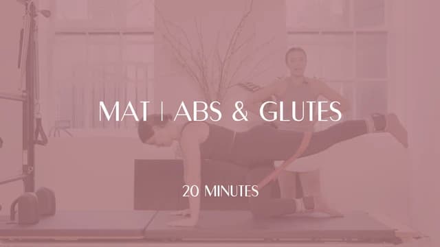 Preview of 20 Min Mat | Abs And Glutes | Resistance Band & Ankle Weights