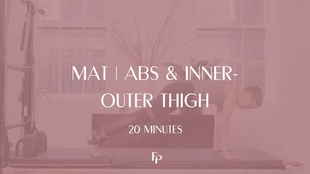 Preview of 20 Min Mat | Abs And Inner-Outer Thighs | Resistance Band & Ankle Weights