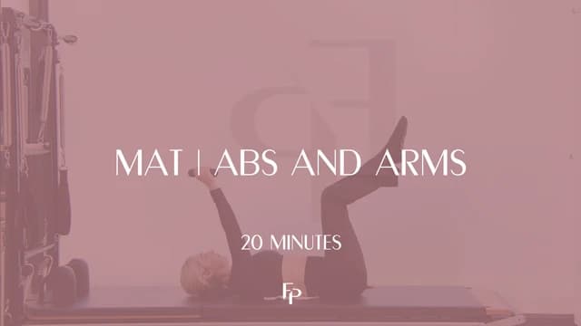 Preview of 20 Min Mat | Arms and Abs