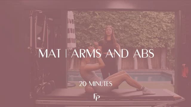Preview of 20 Min Mat | Arms and Abs