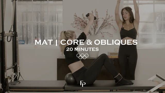 Preview of 20 Min Mat | Core and Obliques | 08.02