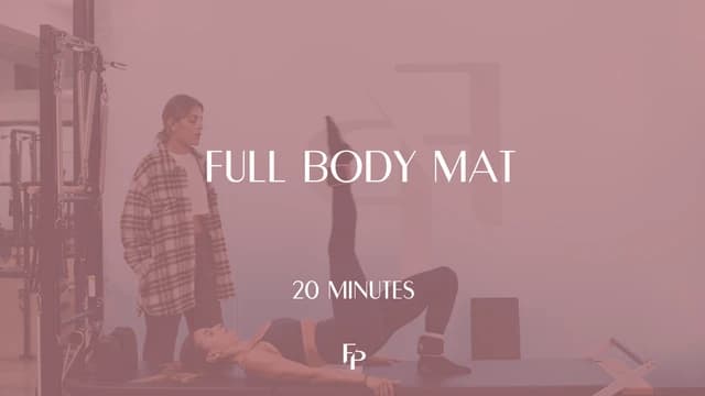 Preview of 20 Min Mat | Full Body  Workout
