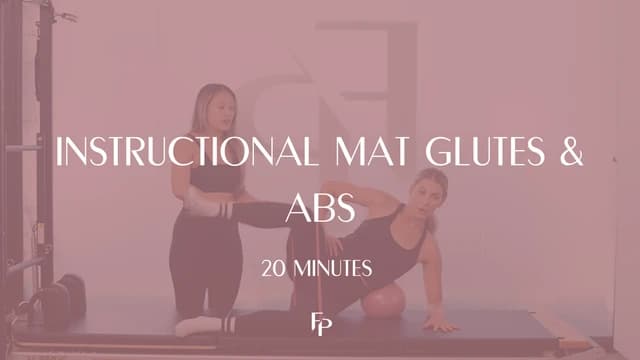 Preview of 20 Min Mat | Glutes & Abs