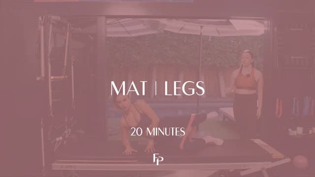 Preview of 20 Min Mat | Legs