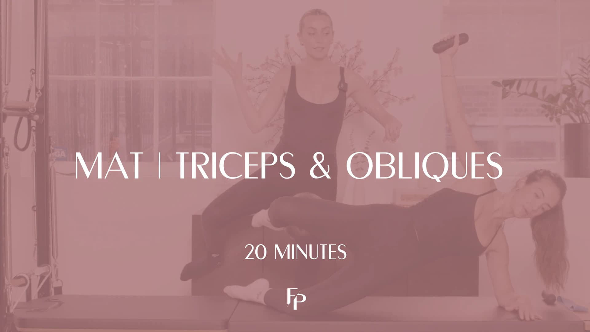 Preview of 20 Min Mat | Triceps And Obliques