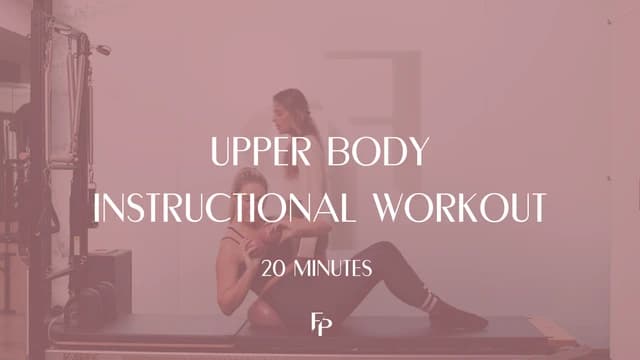 Preview of 20 Min Mat | Upper Body Instructional Workout