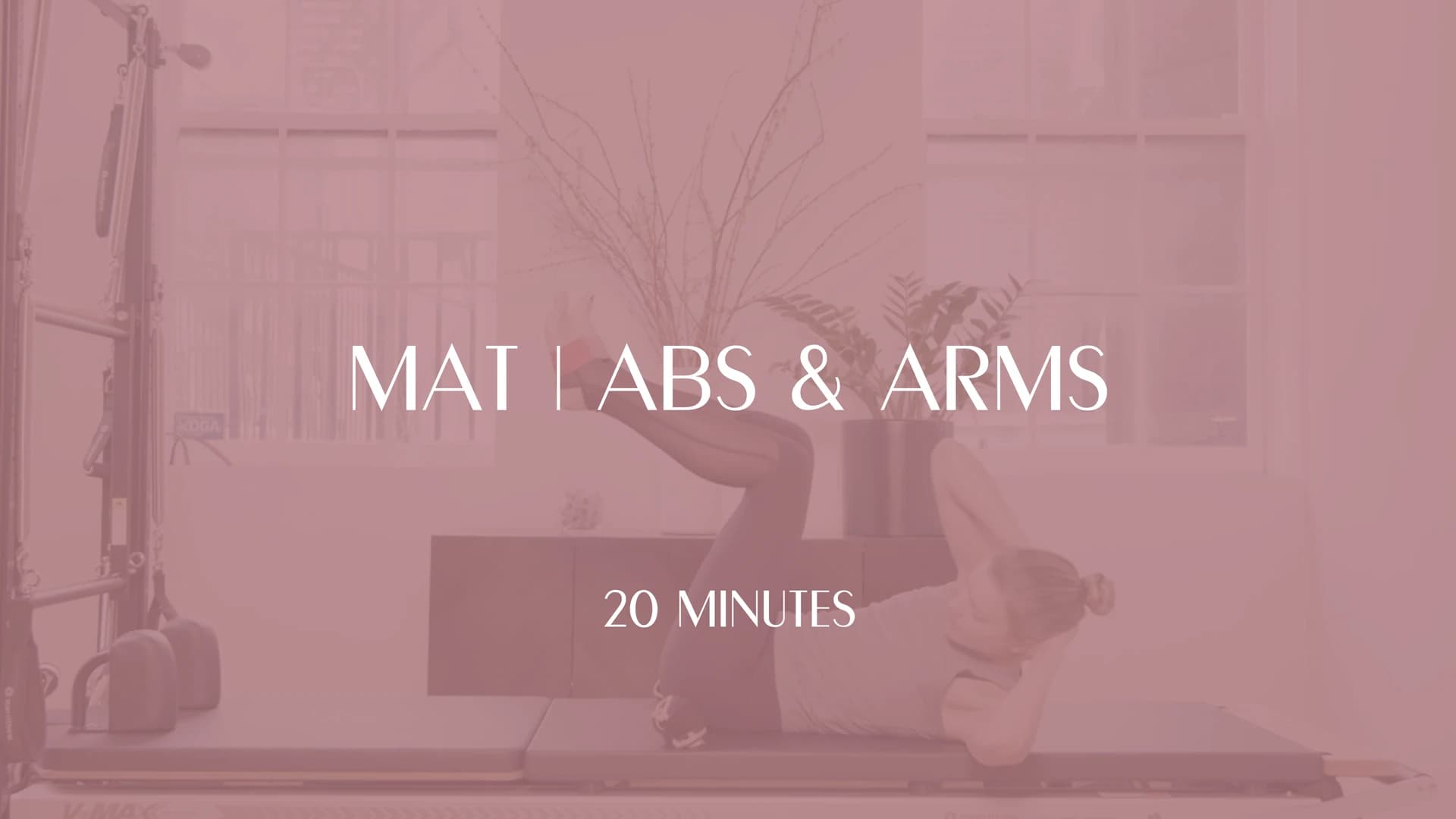 Preview of 20 Min Mats | Abs and Arms | Resistance Band & Ankle Weights