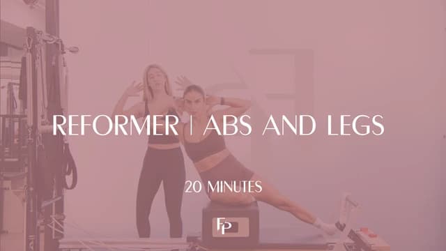 Preview of 20 Min Reformer | Abs and Legs
