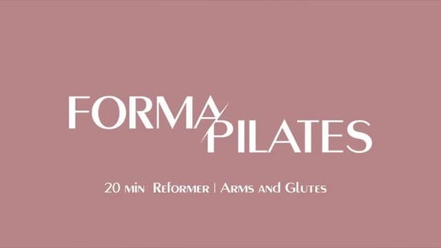 Preview of 20 min Reformer | Arms and Glutes - FP Online 10/26