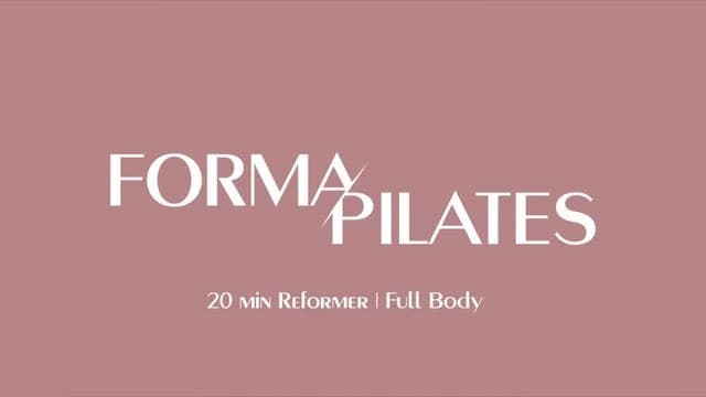 Preview of 20 min Reformer | Full Body