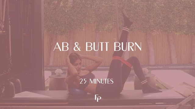 Preview of 25 Min Mat | Ab & Butt Burn