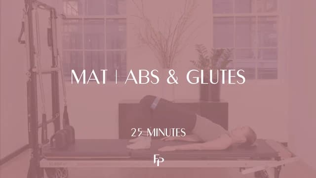 Preview of 25 Min Mat | Abs and Glutes