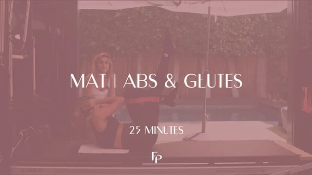 Preview of 25 Min Mat | Abs and Glutes