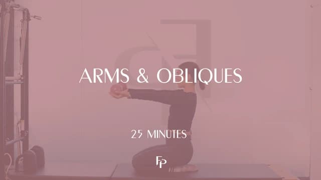 Preview of 25 Min Mat | Arms & Obliques