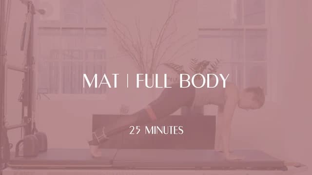 Preview of 25 Min Mat | Full Body