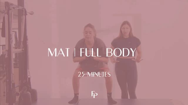 Preview of 25 Min Mat | Full Body