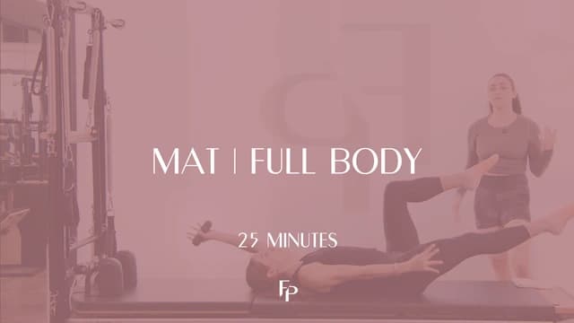 Preview of 25 Min Mat | Full Body