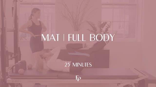 Preview of 25 Min Mat | Instructional Full Body