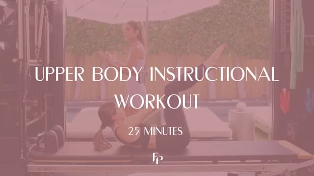 Preview of 25 Min Mat | Upper Body Instructional Workout