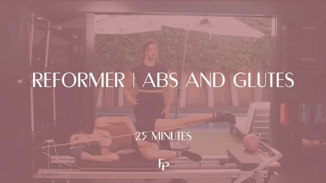 Preview of 25 min Reformer | Abs and Glutes