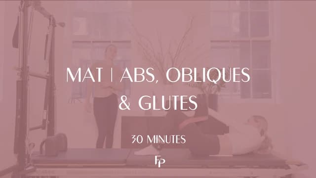 Preview of 30 Min Mat | Abs, Obliques, and Glutes