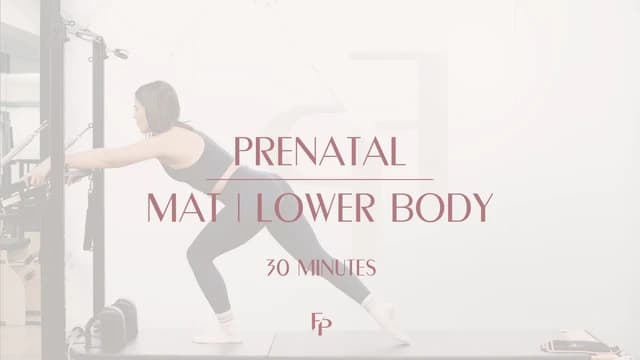 Preview of 30 Min Prenatal | Lower Body
