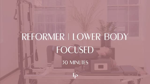 Preview of 30 Min Reformer | Lower Body Focused